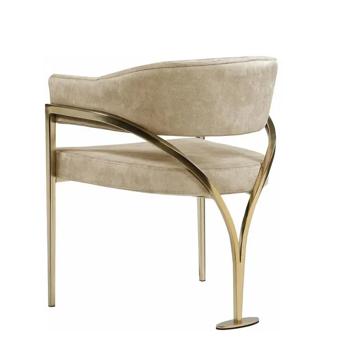 Kursi makan stainless gold kursi makan terbaru Indonesia Furniture