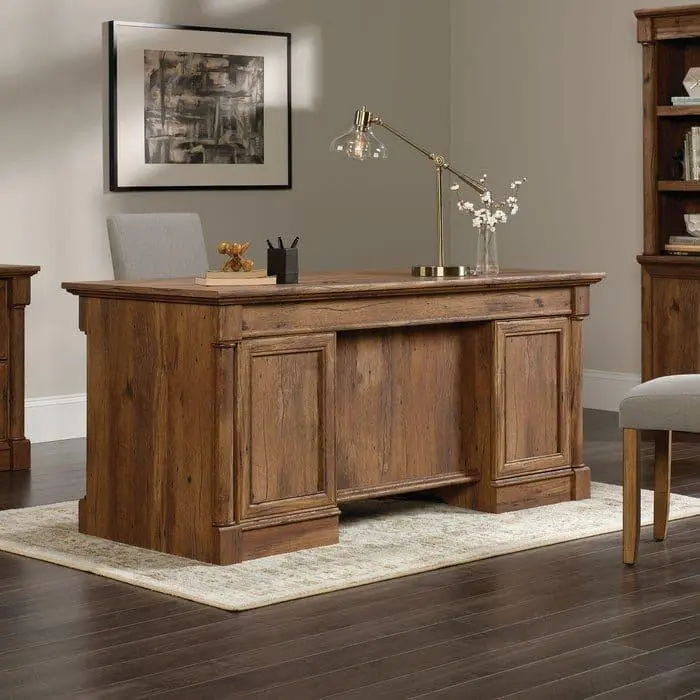 Meja kerja kayu jati finishing rustik merja direktur terbaru Indonesia Furniture 4 Meja kerja kayu jati finishing rustik merja direktur terbaru Indonesia Furniture