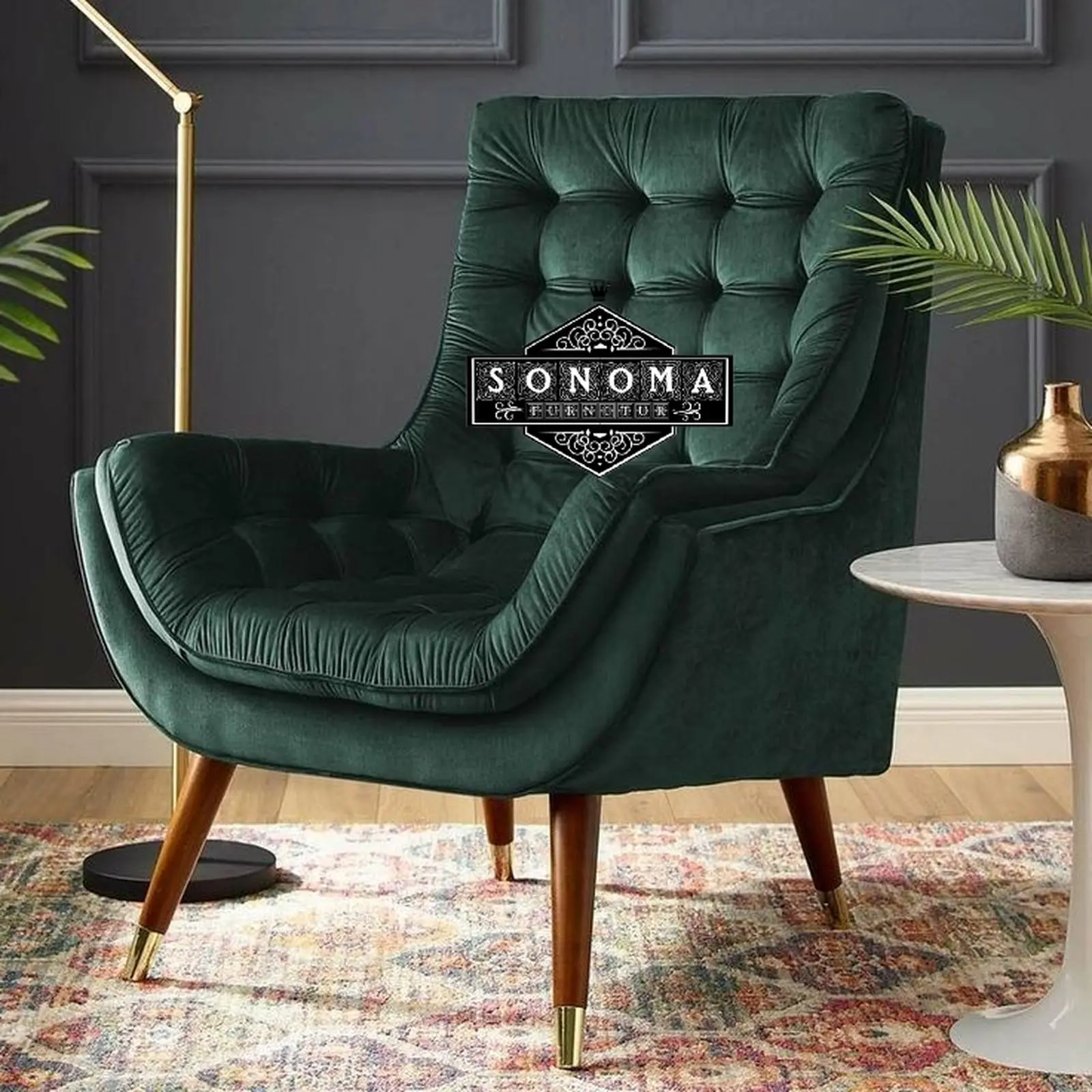 sofa single retro cantik ( sofa tamu, sofa minimalis, kursi jati) Indonesia Furniture