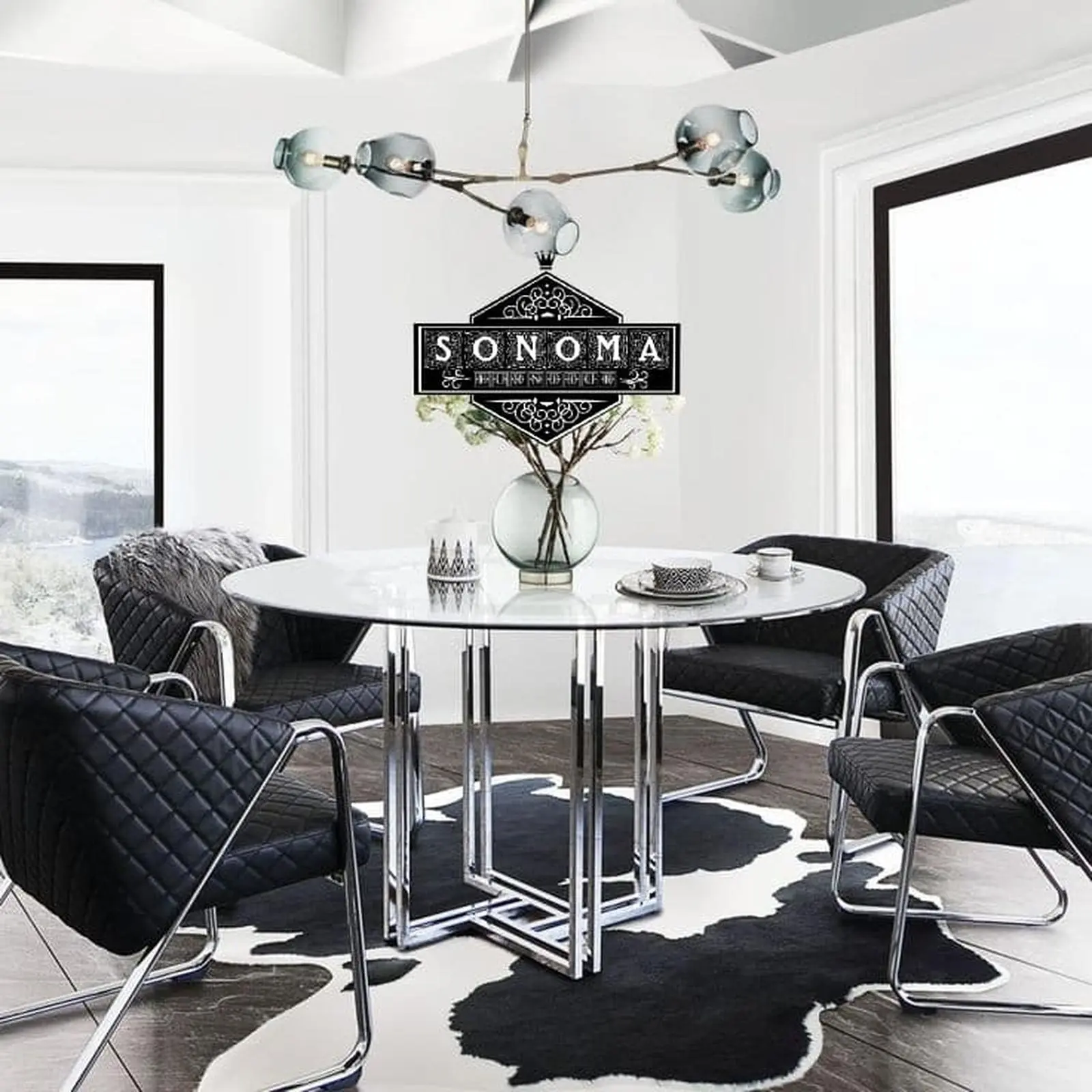 meja makan stainless glosy ( sofa stainless, kursi stainless, nakas) Indonesia Furniture