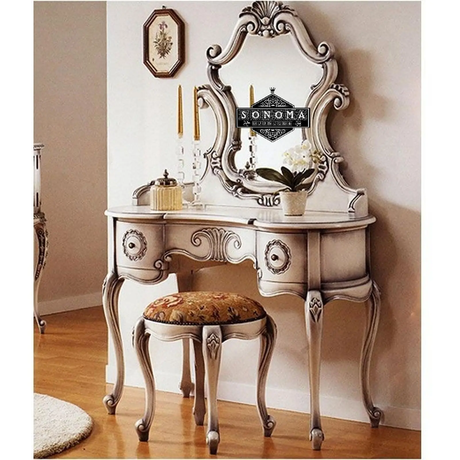 meja rias ukir duco ( meja konsul, meja ukir, sofa ukir, nakas) Indonesia Furniture