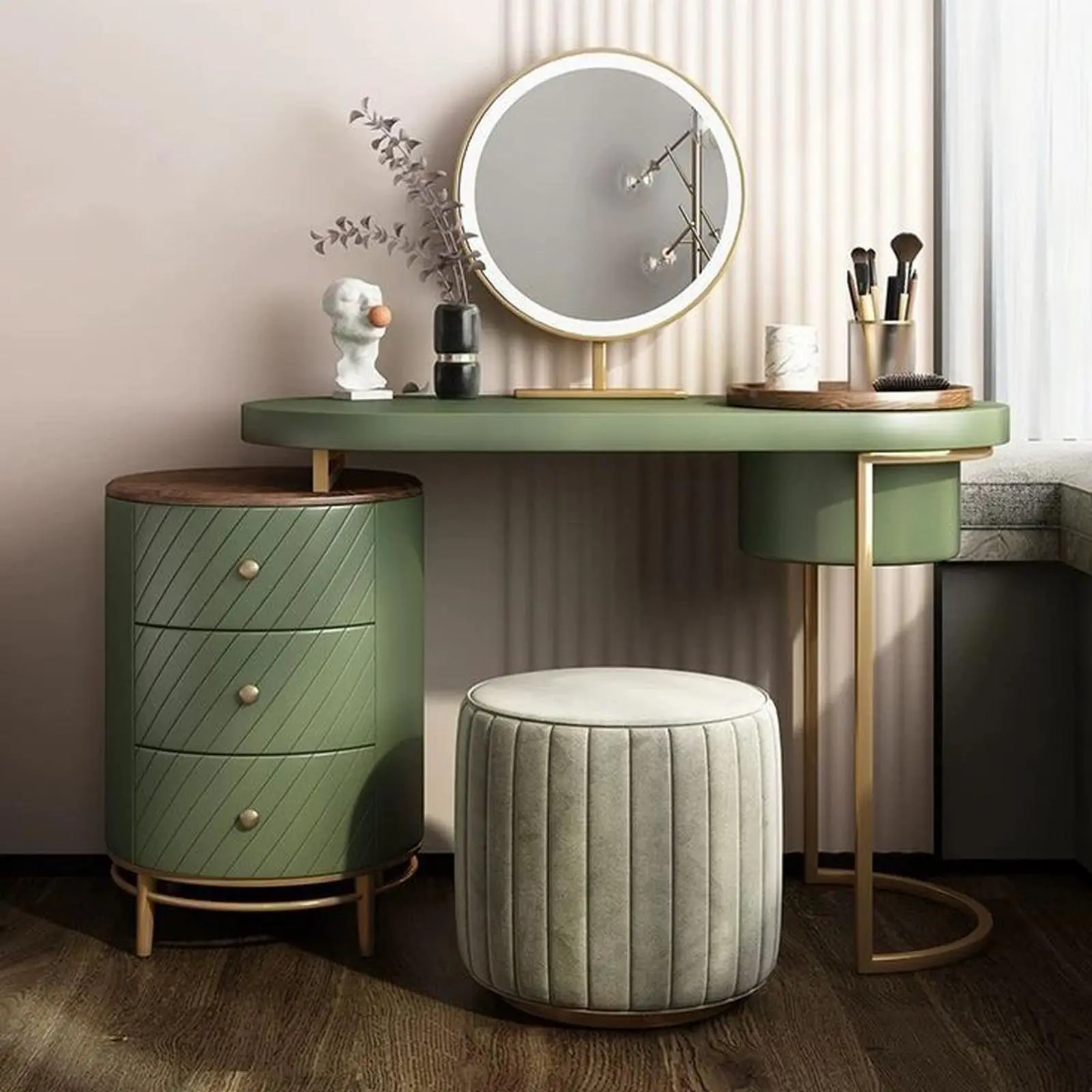 Meja rias jok oscar kaki besi tata rias artis modern Indonesia Furniture 2 Meja rias jok oscar kaki besi tata rias artis modern Indonesia Furniture
