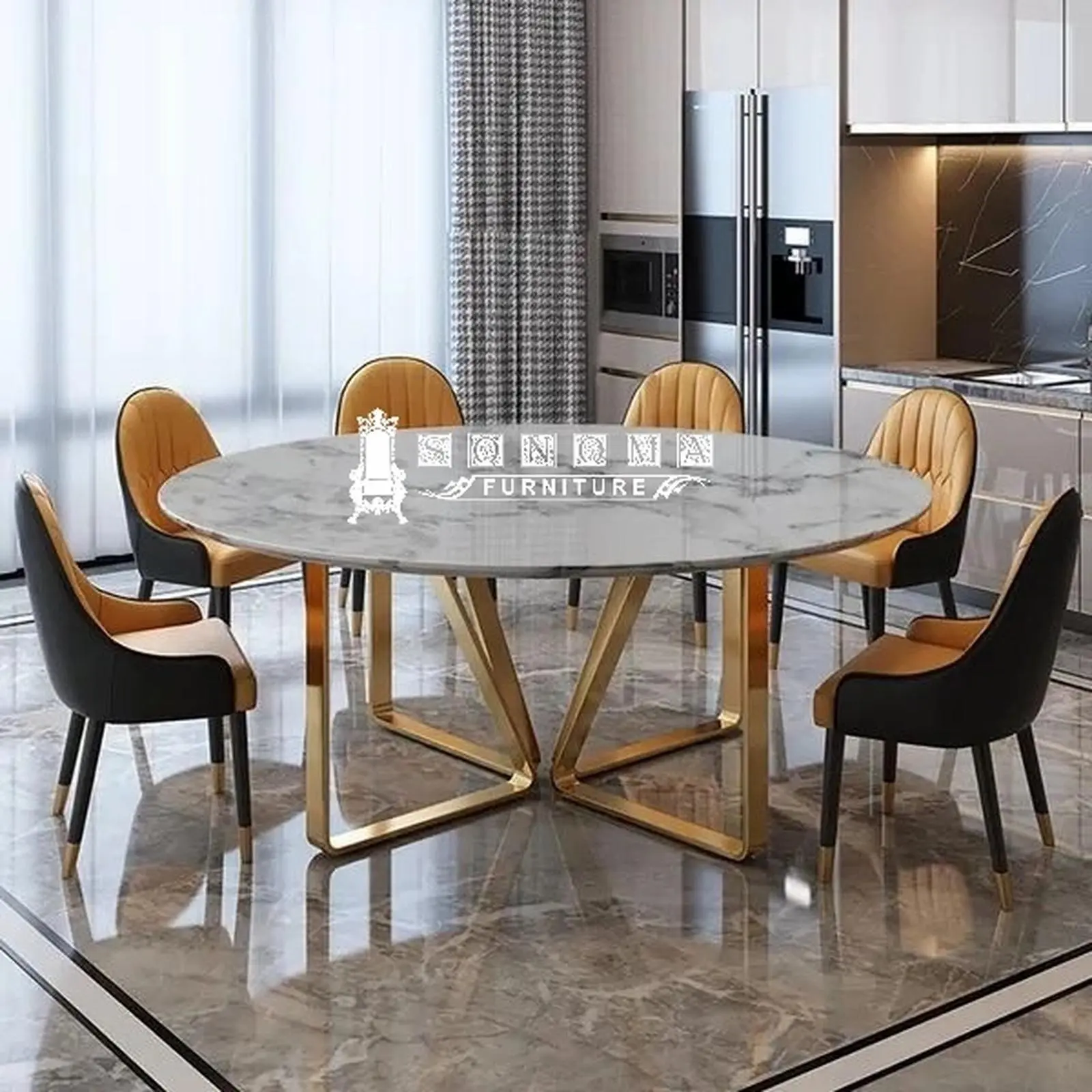 meja makan marmer stainles gold ( kursi tamu, sofa tamu, lemari) Indonesia Furniture 2 meja makan marmer stainles gold ( kursi tamu, sofa tamu, lemari) Indonesia Furniture