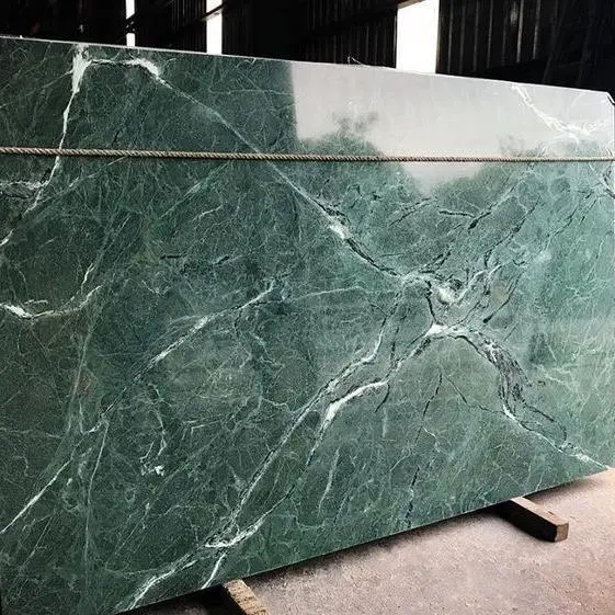 meja makan / dinning table stainlees gold mix marble green india Indonesia Furniture