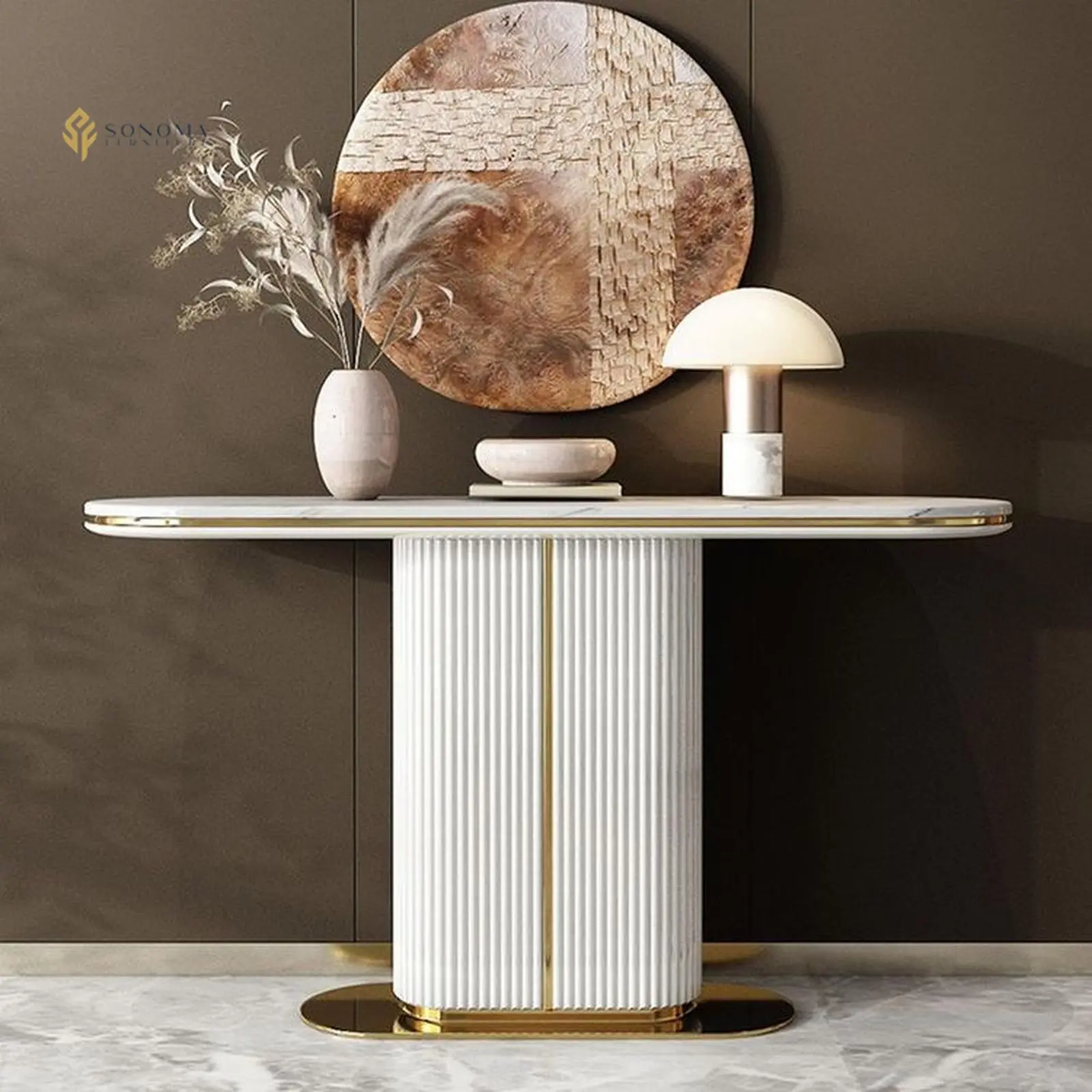 meja konsol / console table stainless modern luxury top marble premium Indonesia Furniture 4 meja konsol / console table stainless modern luxury top marble premium Indonesia Furniture