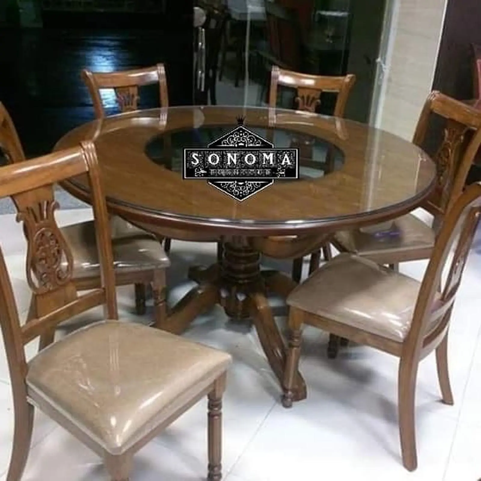kursi dan meja makan jati bulat ( nakas, lemari jati, sofa tamu) Indonesia Furniture 2 kursi dan meja makan jati bulat ( nakas, lemari jati, sofa tamu) Indonesia Furniture
