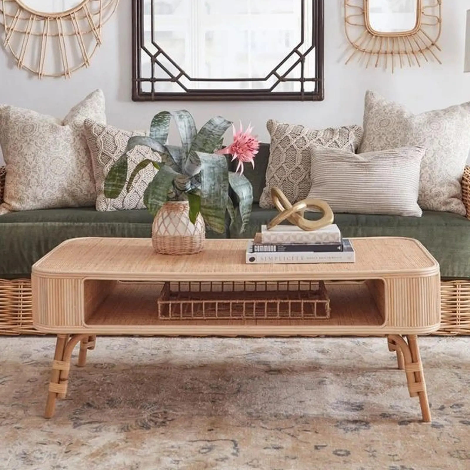 Meja tamu rotan alami modern meja sofa terbaru Indonesia Furniture 2 Meja tamu rotan alami modern meja sofa terbaru Indonesia Furniture