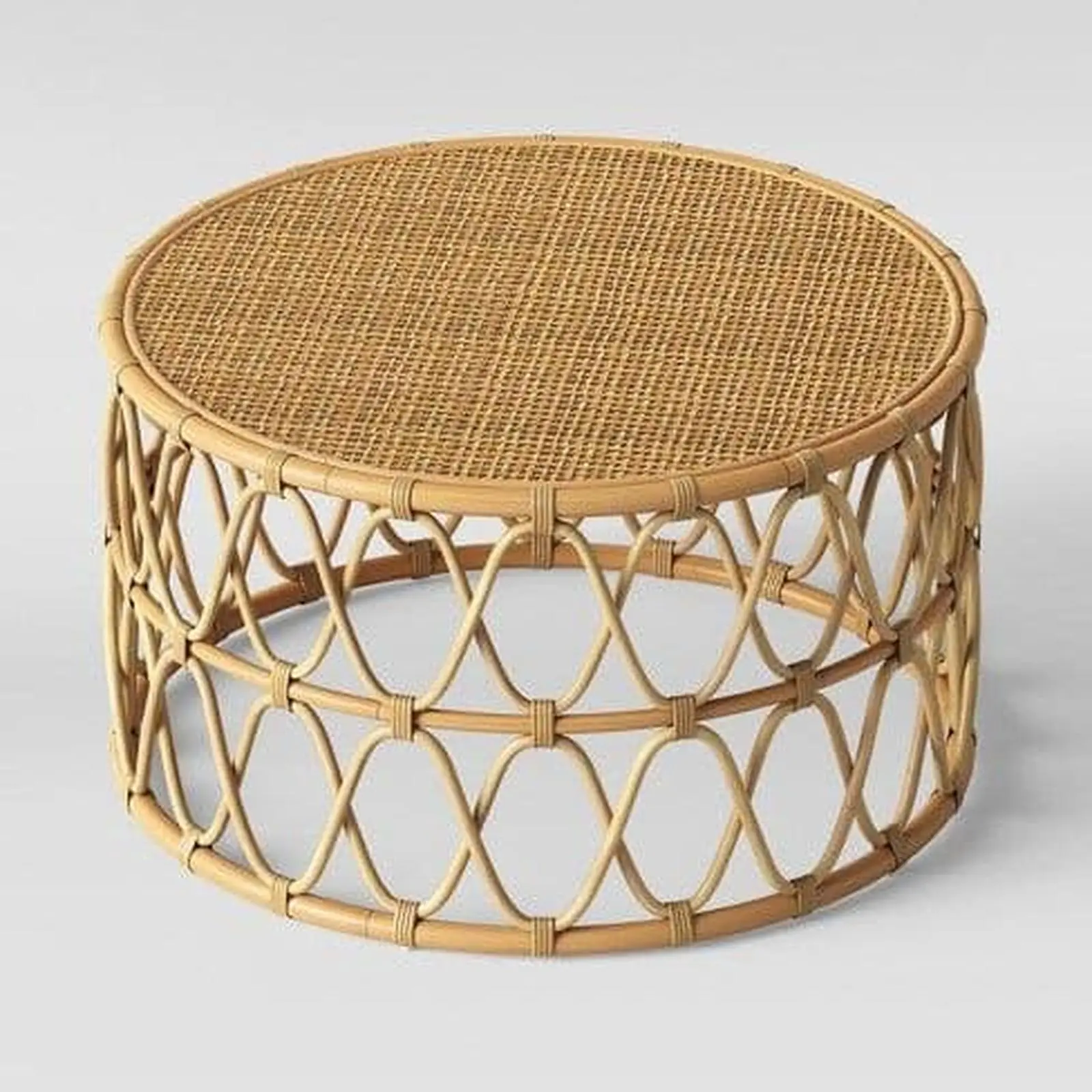 Meja tamu rotan alami meja rotan terbaru coffe table Indonesia Furniture