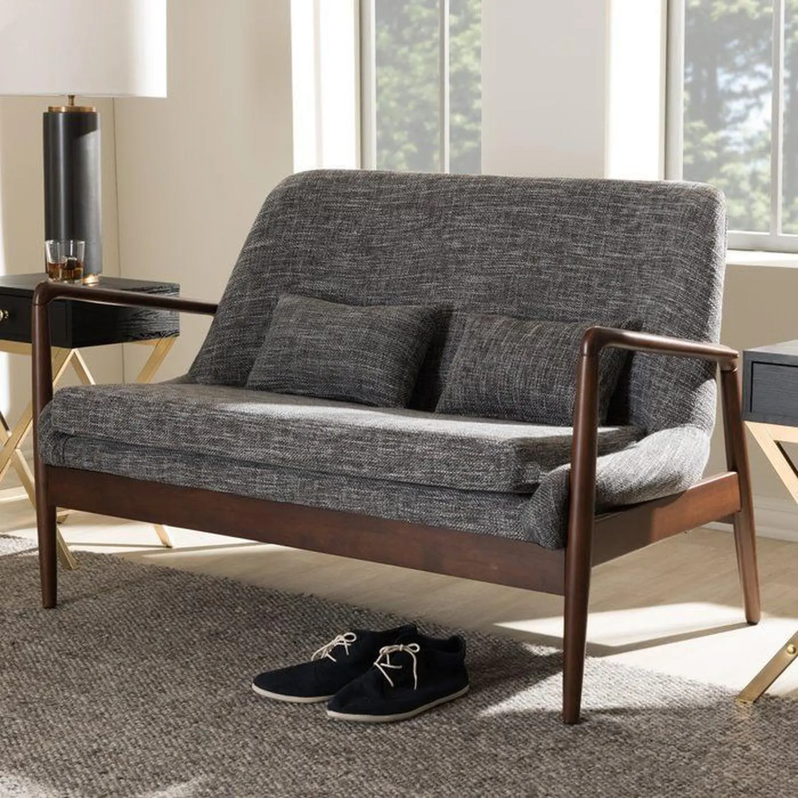 Sofa kayu jati modern terbaru bangku dengan jok lengkung Indonesia Furniture 2 Sofa kayu jati modern terbaru bangku dengan jok lengkung Indonesia Furniture