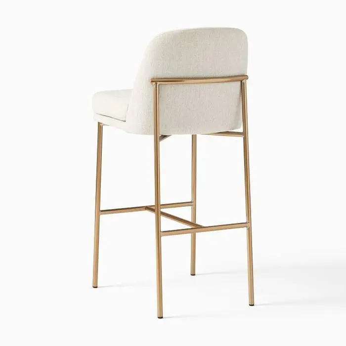 Kursi bar besi terbaru bar stool besi jok bludru Indonesia Furniture