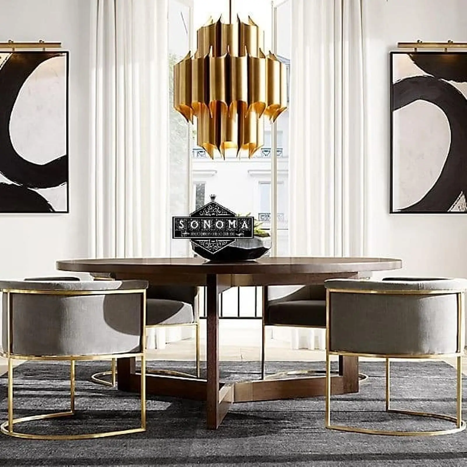 meja makan modern (sofa retro, meja marmer, nakas jati, dipan jati) Indonesia Furniture 2 meja makan modern (sofa retro, meja marmer, nakas jati, dipan jati) Indonesia Furniture