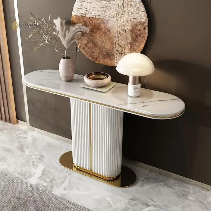 meja konsol / console table stainless modern luxury top marble premium Indonesia Furniture 5 meja konsol / console table stainless modern luxury top marble premium Indonesia Furniture