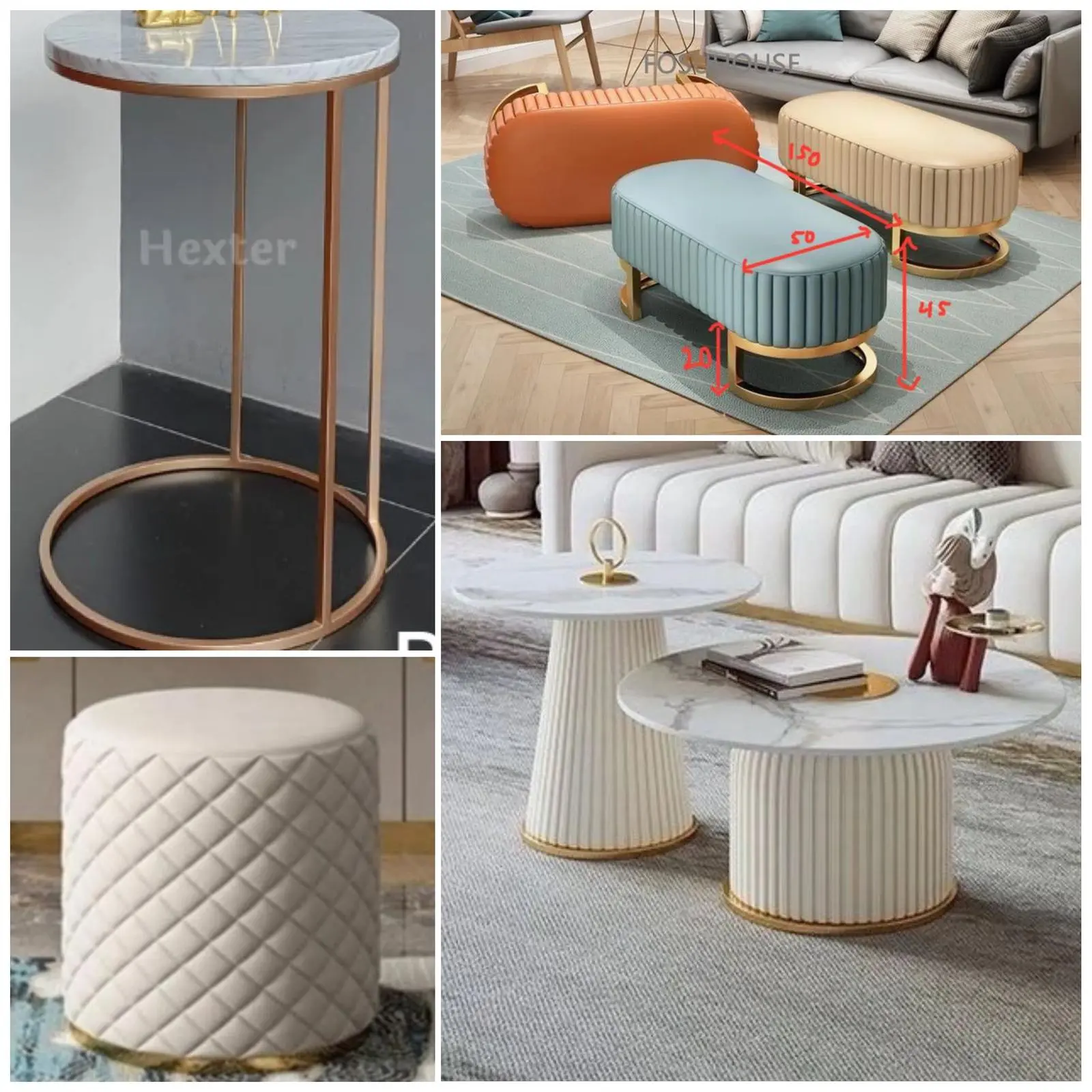 Barang2 kaki stainless gold (pesanan pribadi) Indonesia Furniture 2 Barang2 kaki stainless gold (pesanan pribadi) Indonesia Furniture