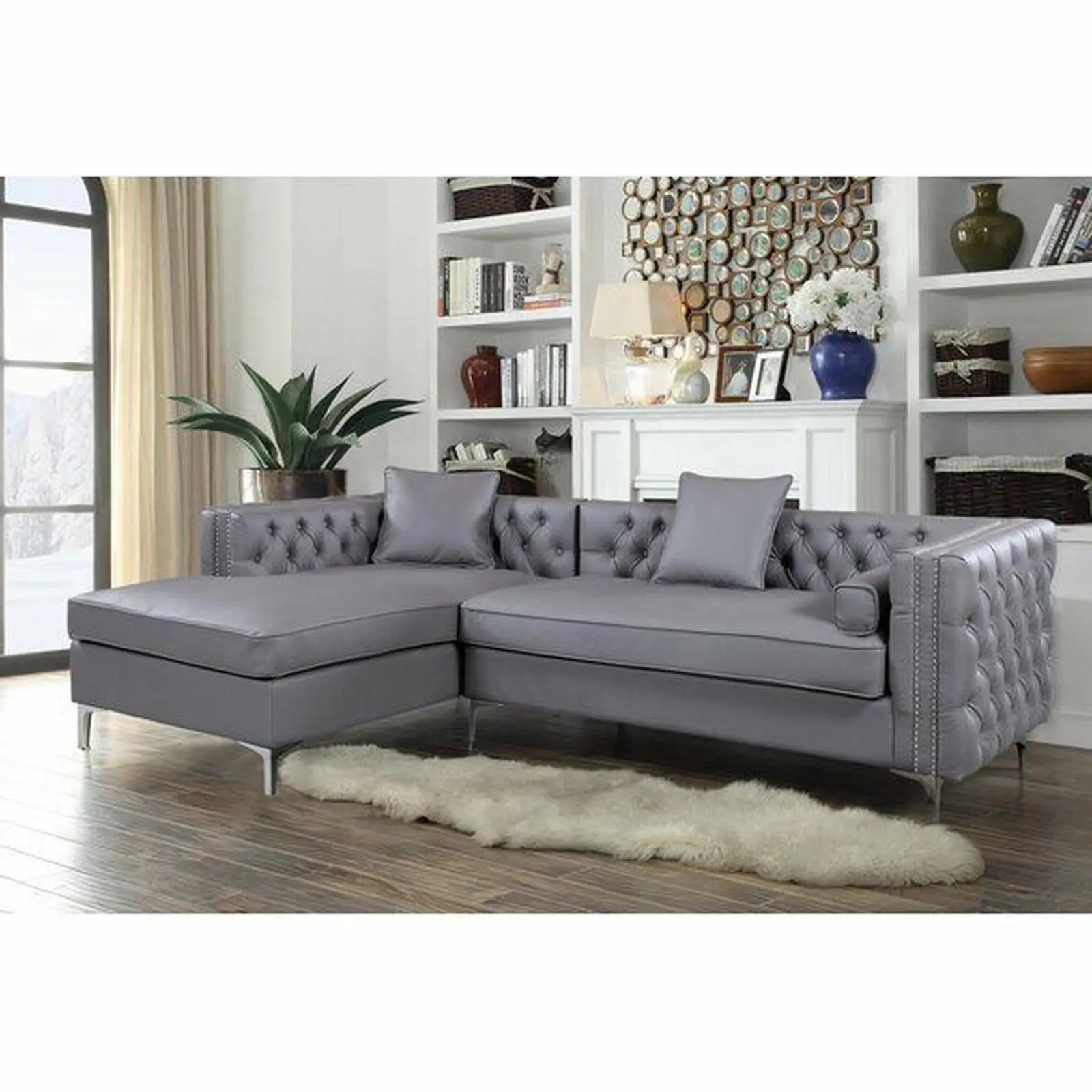 Sofa L terbaru kaki besi bahan jok oscar sofa tamu terbaik Indonesia Furniture 2 Sofa L terbaru kaki besi bahan jok oscar sofa tamu terbaik Indonesia Furniture