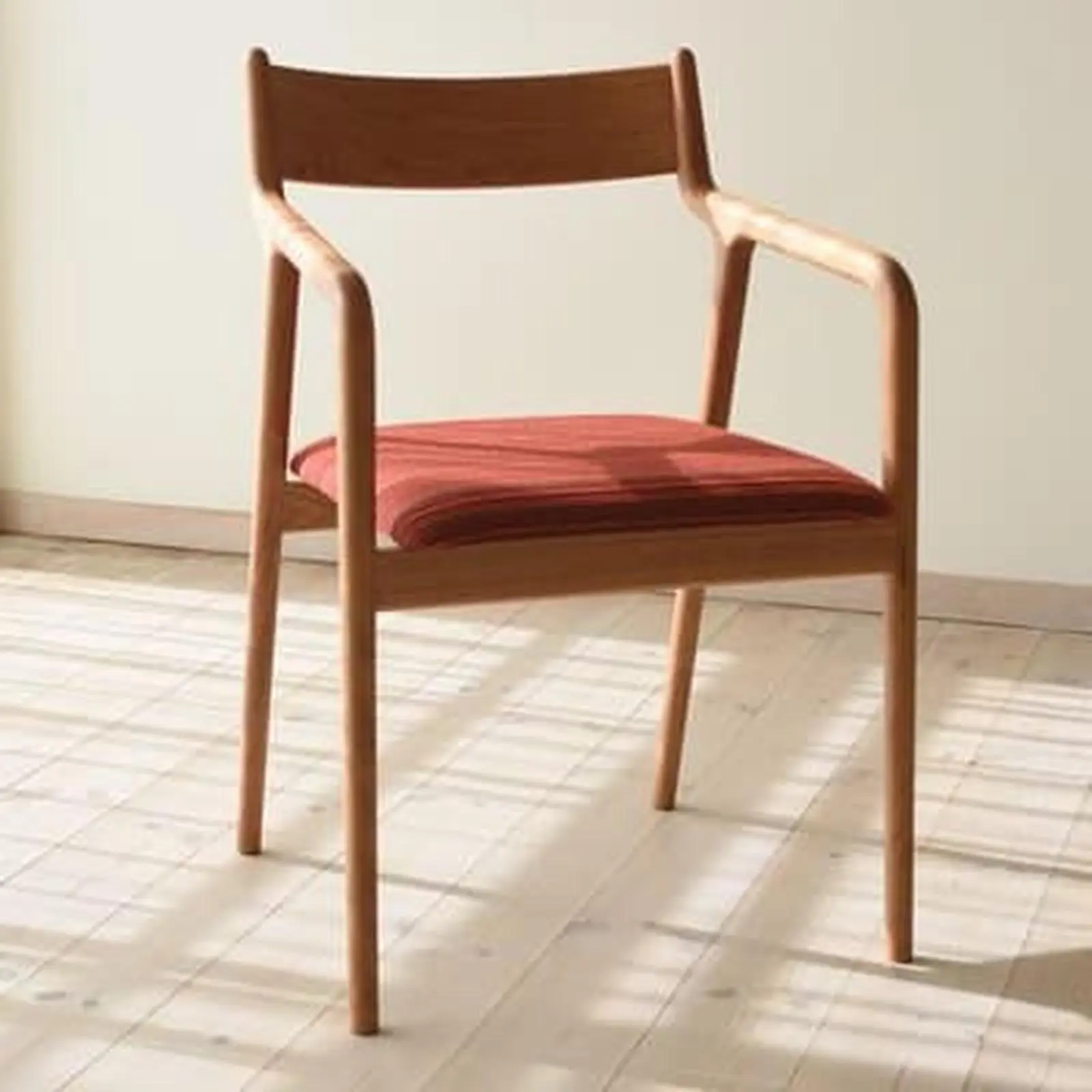 Kursi cafe terbaru dudukan busa kotak kayu jati Indonesia Furniture