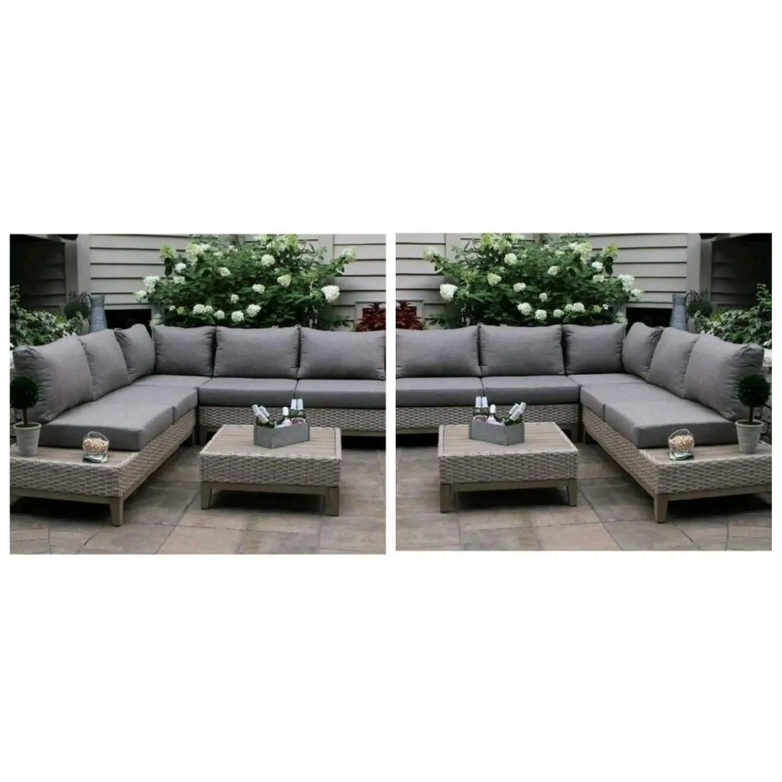 DP set sofa custom rotan sintetis outdoor (pesanan pribadi) Indonesia Furniture