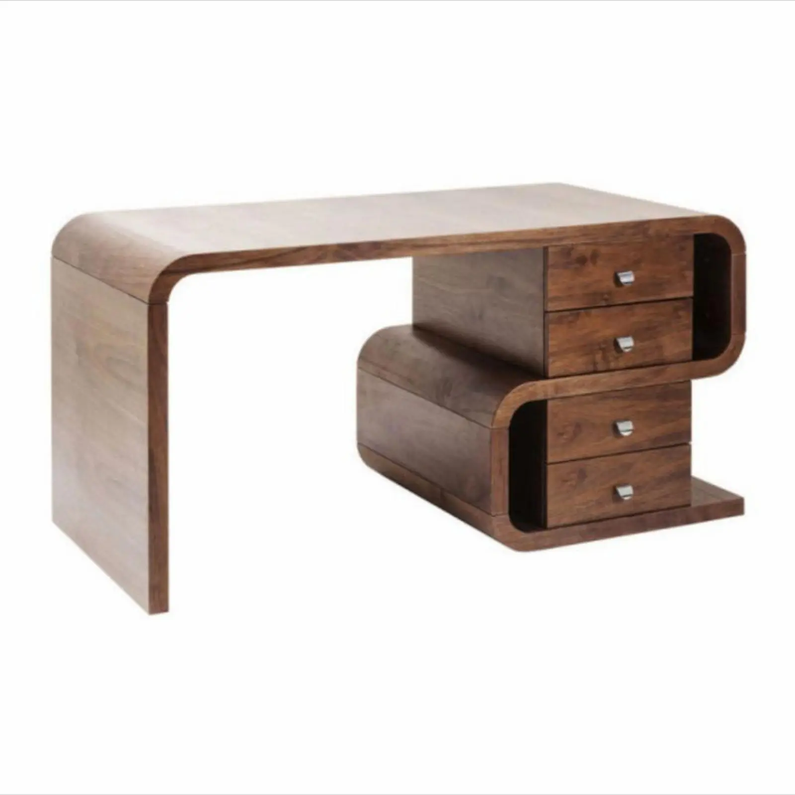 Meja kantor modern kayu jati meja kerja terbaru Indonesia Furniture