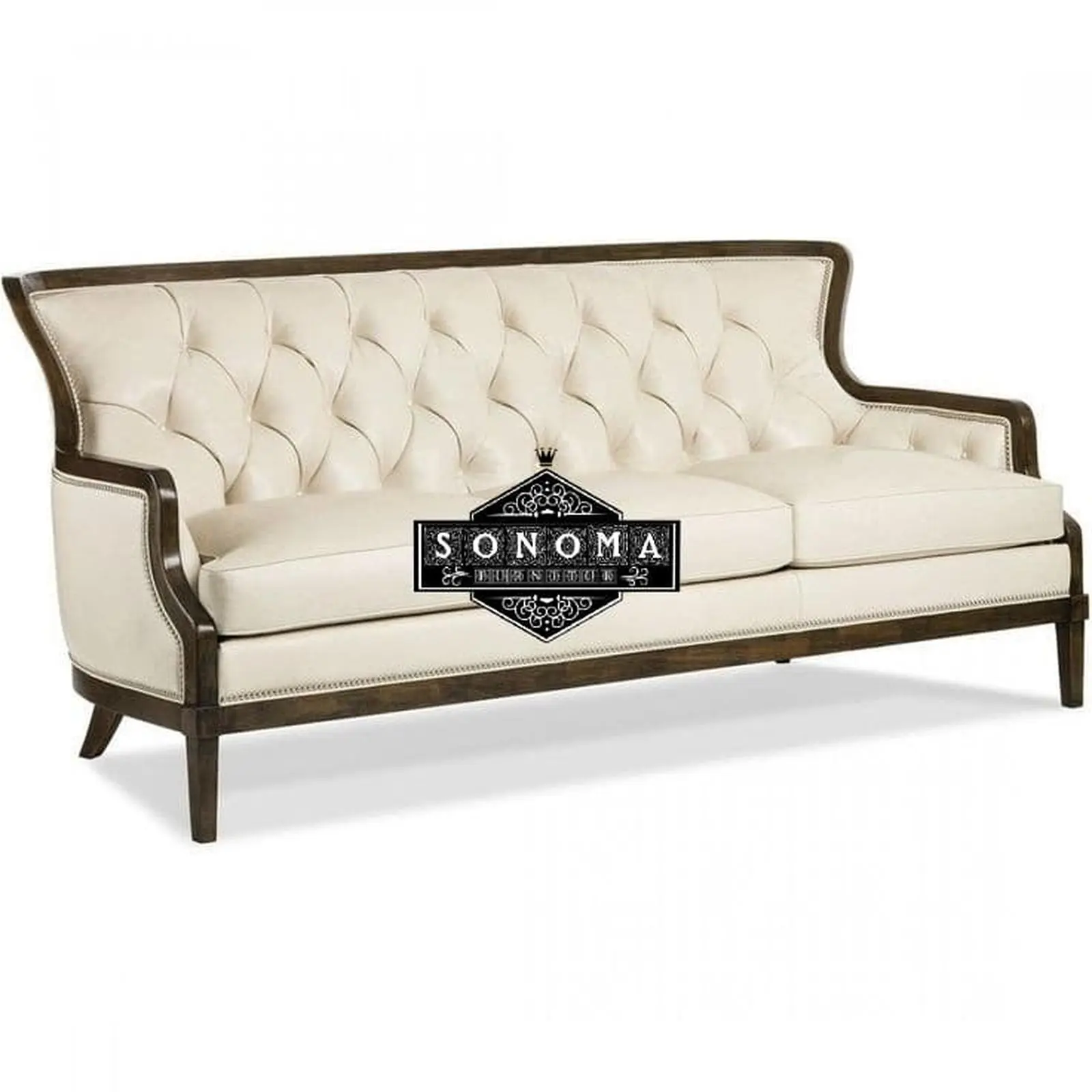 sofa tamu jati ashley 3 seater ( sofa minimalis, sofa ukir, buffet) Indonesia Furniture